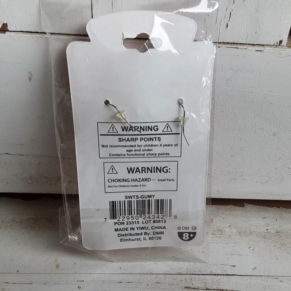 NWT Yummy Gummy Red Gummy Bear earrings - Picture 2 of 2